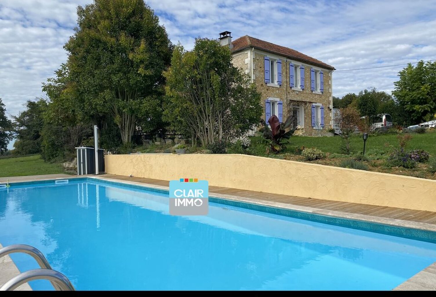 Maison en pierres XIXe 3 chambres  Piscine  Terrain 5000 m² — photo 1