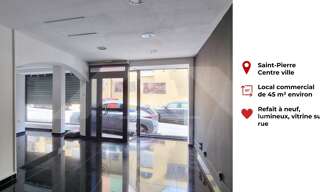 Commerce 1 Pièce 45 m² à louer à Saint-Pierre (97410)