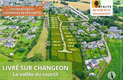 vente terrain 42 000 € à proximité de Dompierre-du-Chemin (35210)