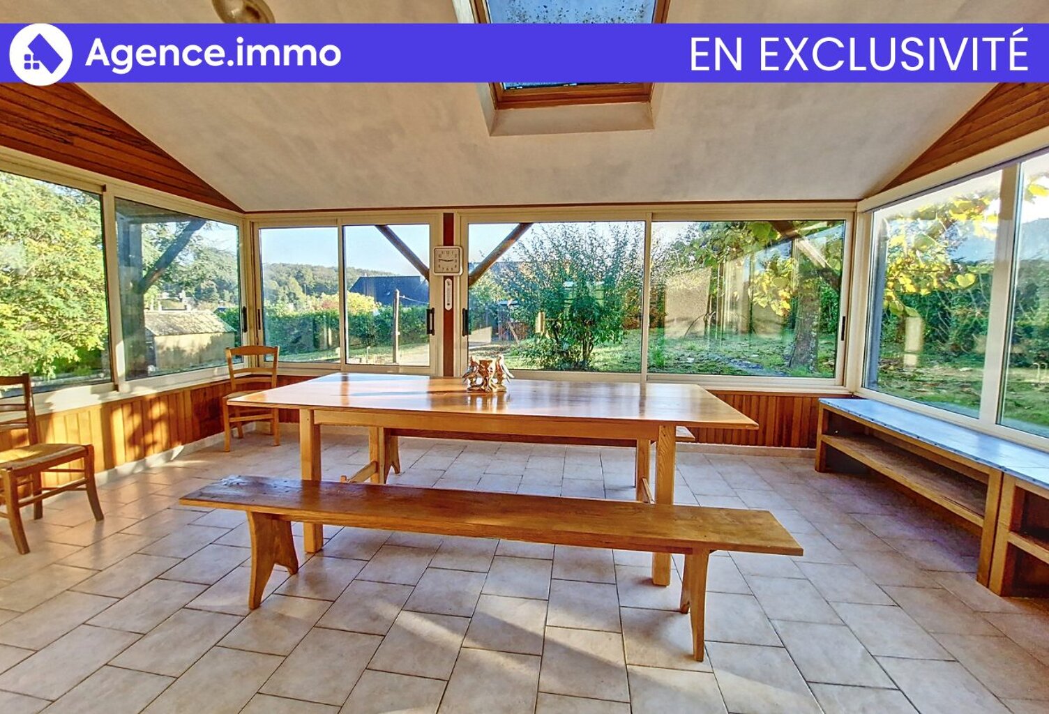 PAVILLON SUR SOUS-SOL COMPLET + VERANDA + COMBLES AMENANGEABLES — photo 1