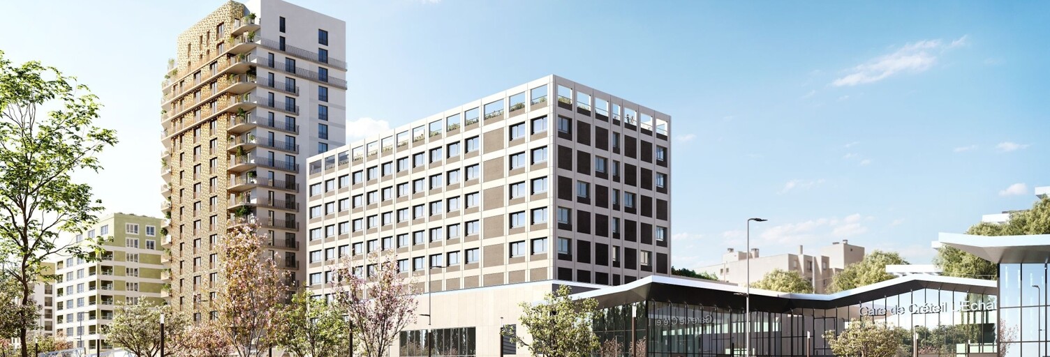 Appartement neuf T1 Pièce 18 à 20 m² à vendre à Créteil (94000)