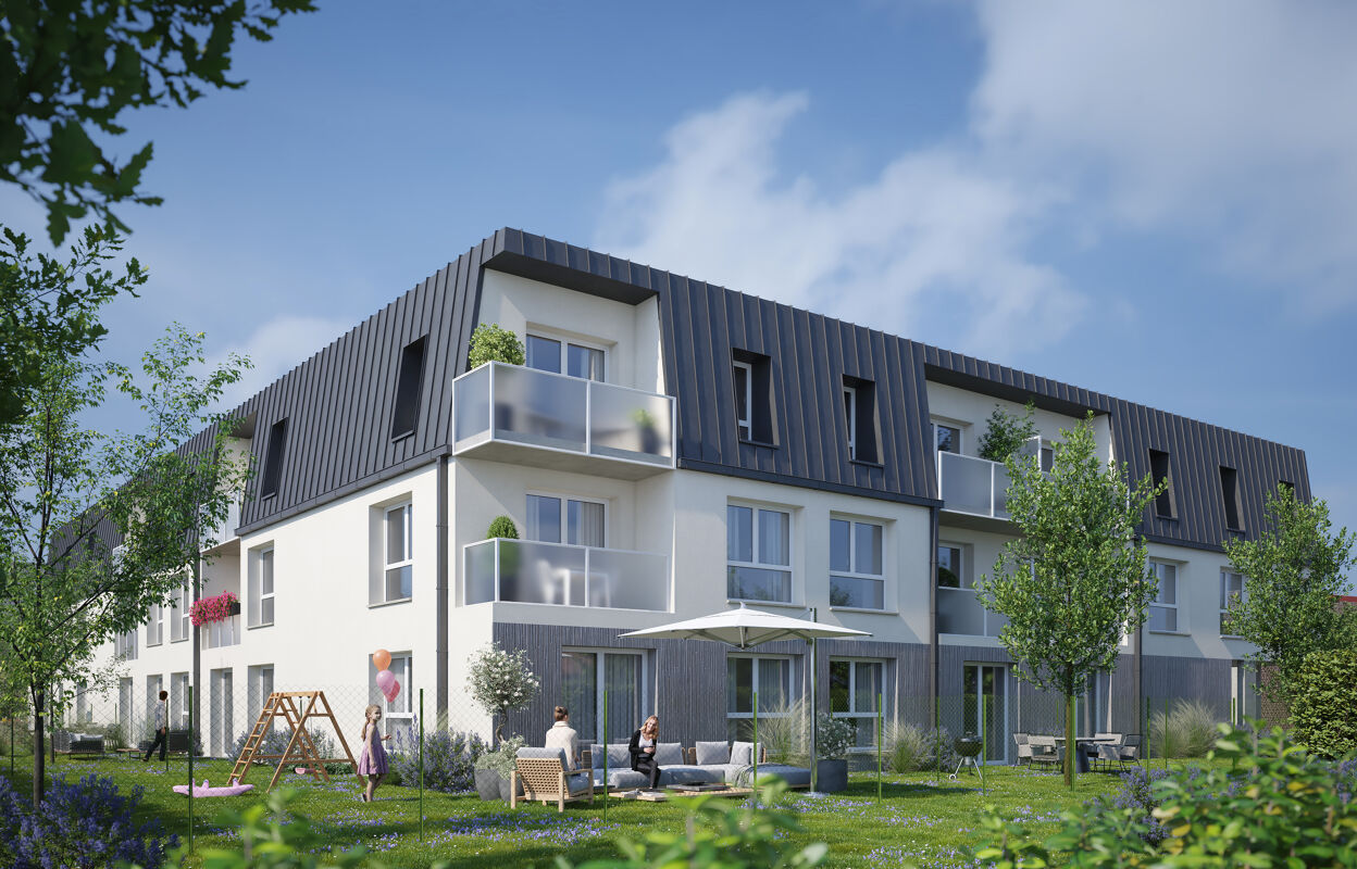 appartement neuf T2, T3 pièces 35 à 69 m2 à vendre à Saint-Étienne-du-Rouvray (76800)