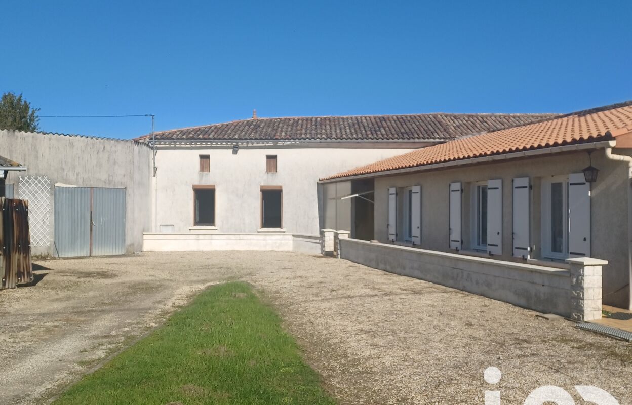 maison 5 pièces 120 m2 à vendre à Allas-Bocage (17150)