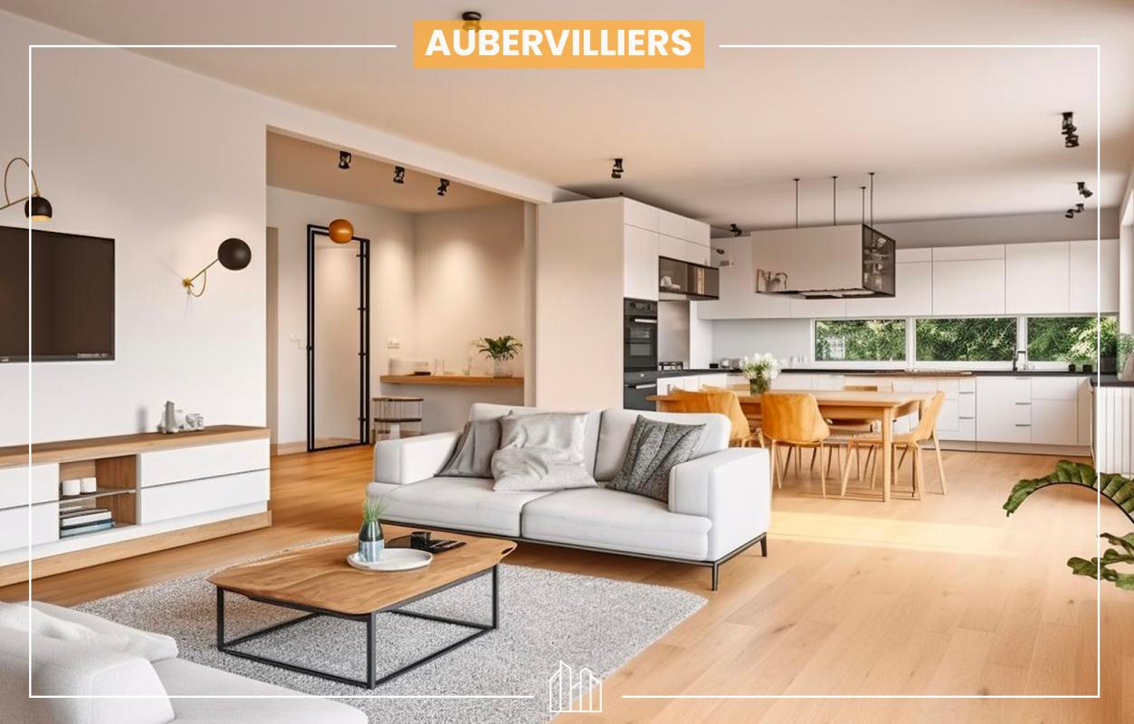 Appartement  T4 à vendre Aubervilliers 93300