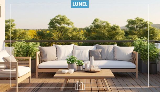 Appartement 3 pièces  à vendre Lunel 34400