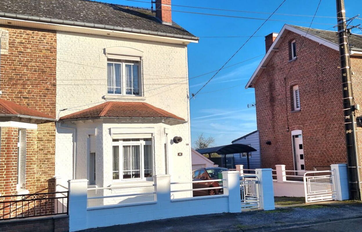 maison 4 pièces 72 m2 à vendre à Fourmies (59610)