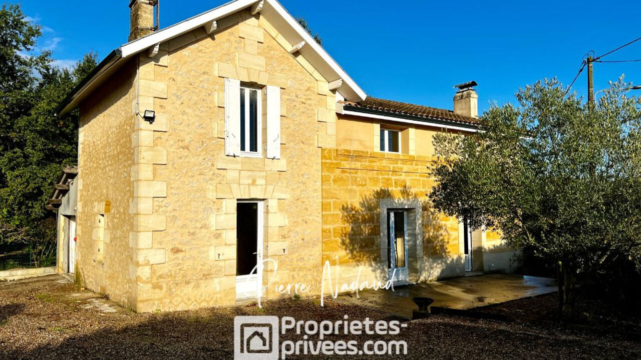 maison 5 pièces 138 m2 à vendre à Saint-Genès-de-Castillon (33350)