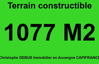 vente terrain 68 000 € à proximité de Saint-Sylvestre-Pragoulin (63310)