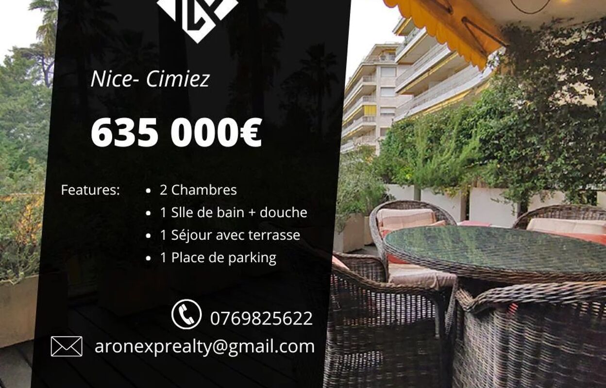 appartement 3 pièces 80 m2 à vendre à Nice (06000)