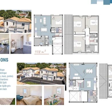 Maison à construire 5 pièces 108 m²