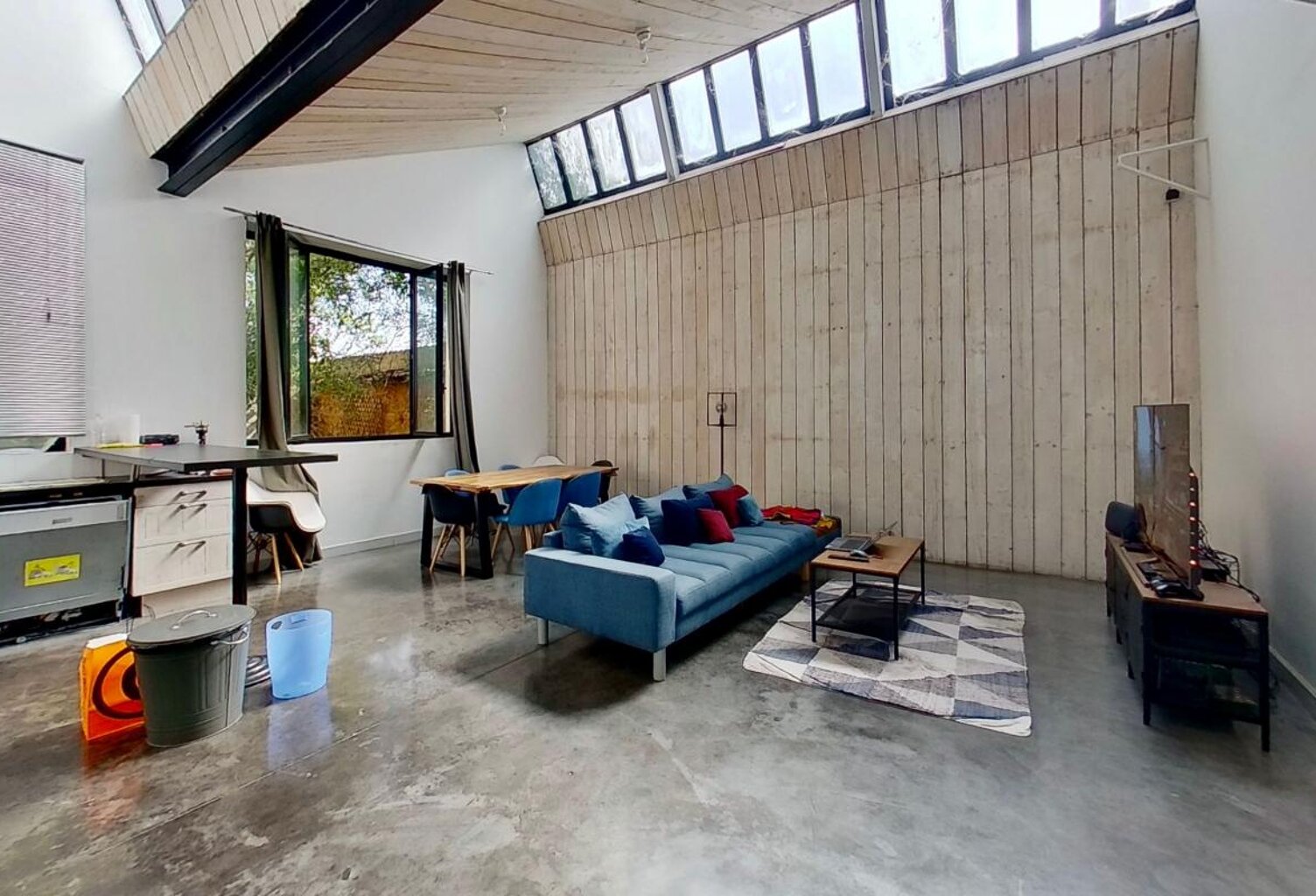 EXCLUSIVITE RUE DE LA POSTE A VILLEURBANNE LOFT A VENDRE AVEC JARDIN — photo 1