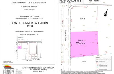 vente terrain 126 000 € à proximité de Abondant (28410)