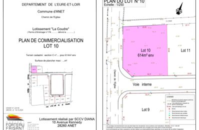 vente terrain 131 000 € à proximité de Abondant (28410)