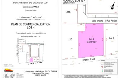 vente terrain 131 000 € à proximité de Mézières-en-Drouais (28500)