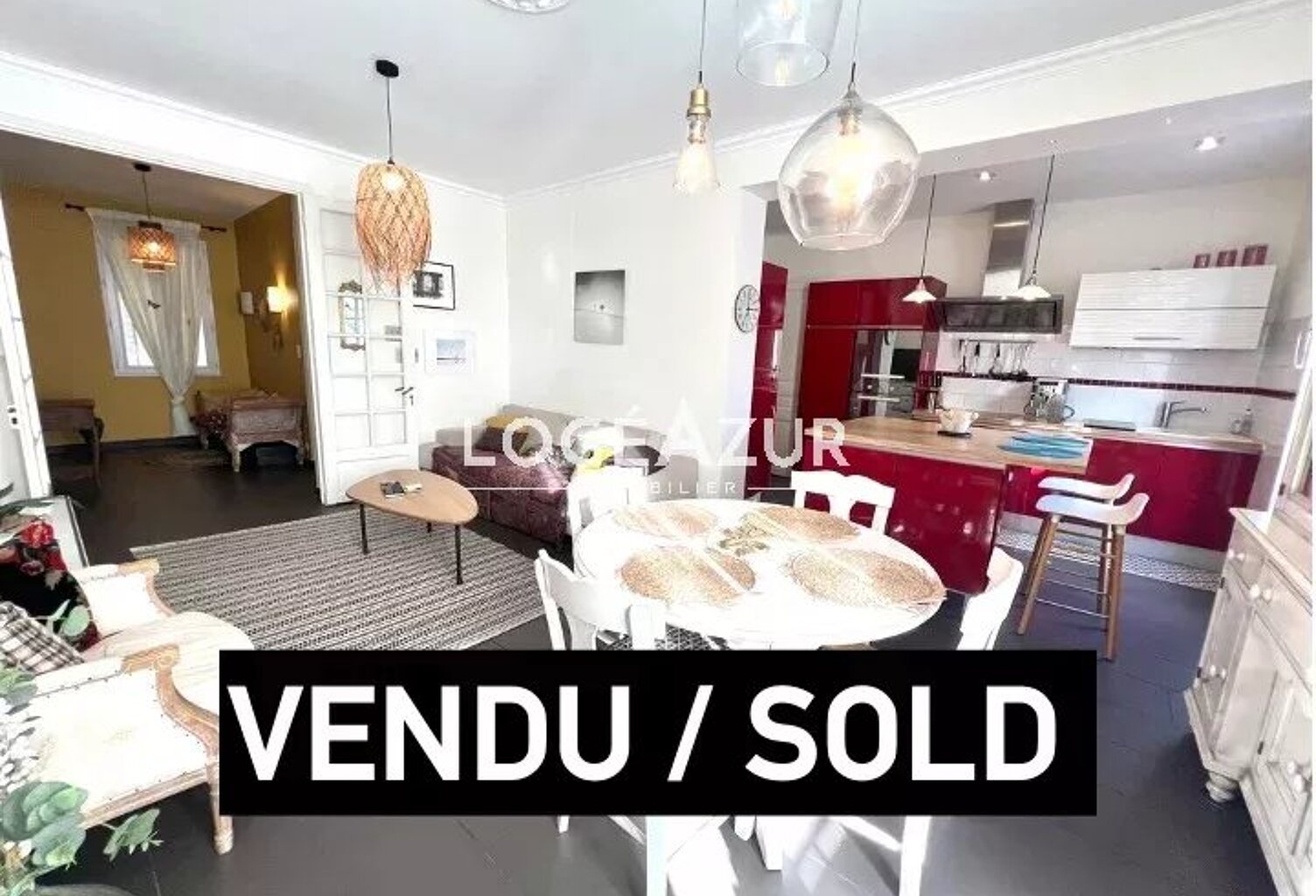 VENTE APPARTEMENT JUAN LES PINS - 2 CHAMBRES — photo 1