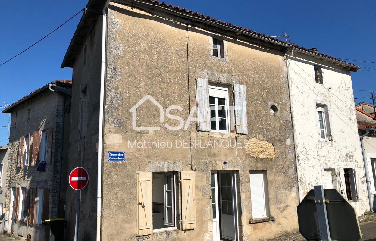 maison 4 pièces 90 m2 à vendre à Ruffec (16700)