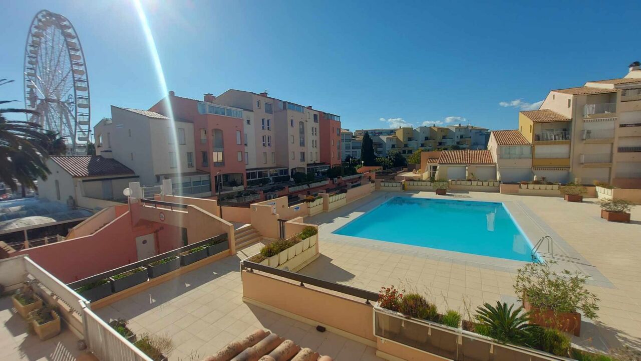 appartement 2 pièces 31 m2 à vendre à Cap d'Agde (34300)