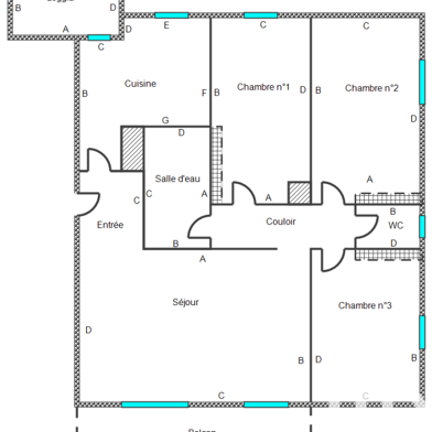 Appartement 5 pièces 81 m²