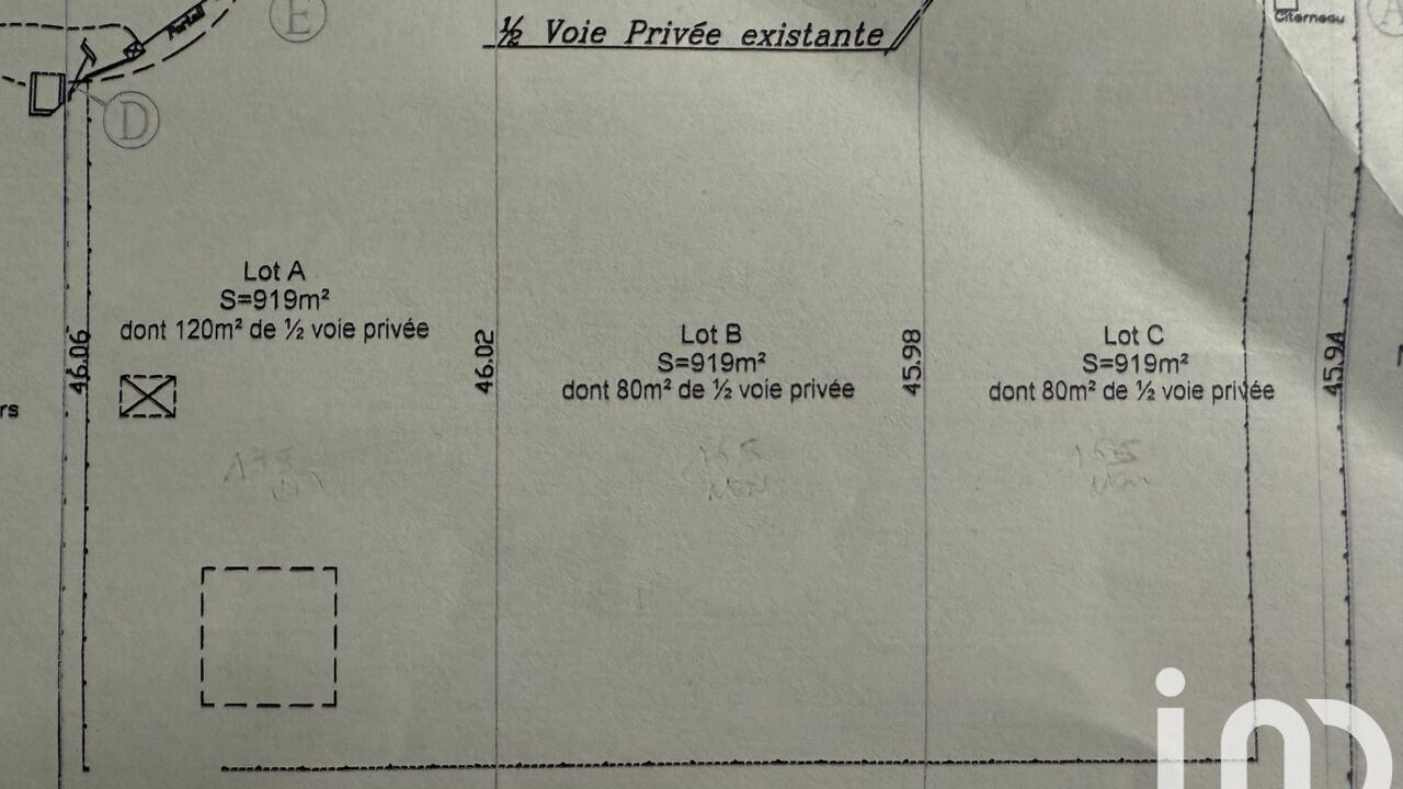 terrain  pièces 919 m2 à vendre à Perthes (77930)