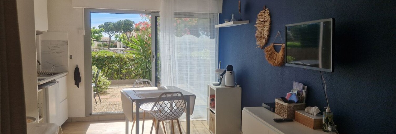 Appartement 1 Pièce 21 m² à louer à Saint-Cyprien (66750)