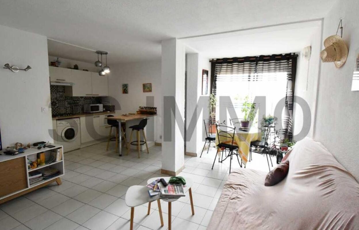 appartement 2 pièces 34 m2 à vendre à Valras-Plage (34350)