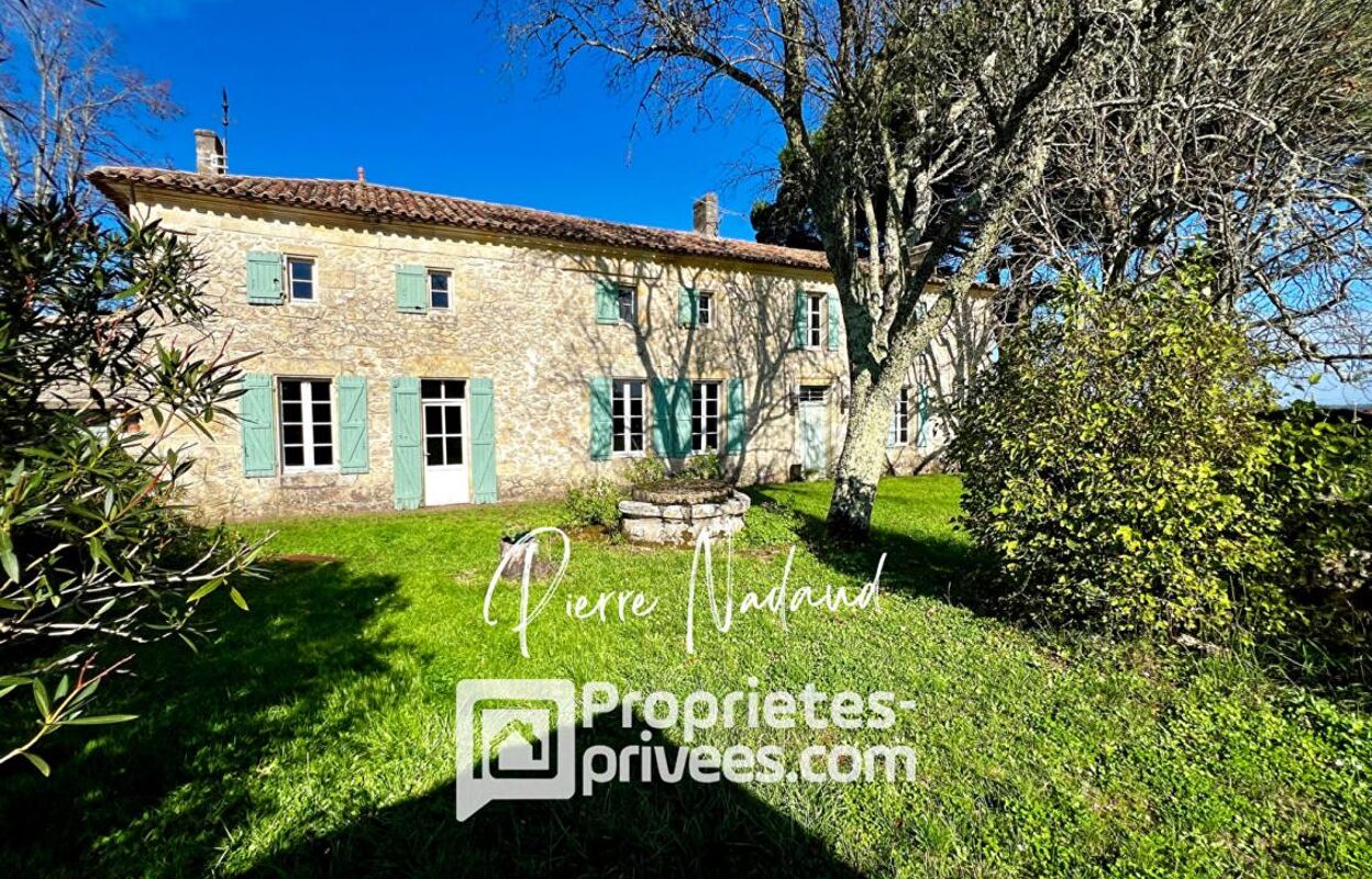 maison 10 pièces 247 m2 à vendre à Saint-Pey-de-Castets (33350)