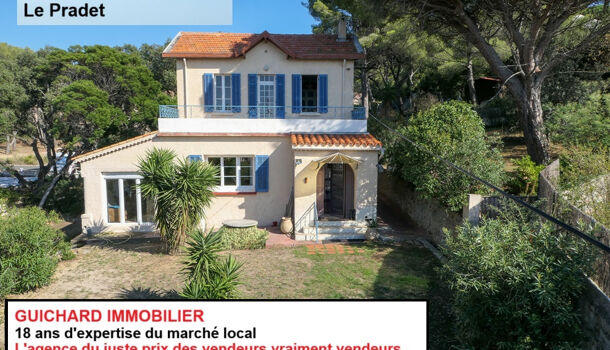 Villa / Maison 5 pièces  à vendre Pradet (Le) 83220