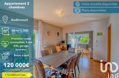 vente appartement 120 000 € à proximité de Pont-de-Roide (25150)