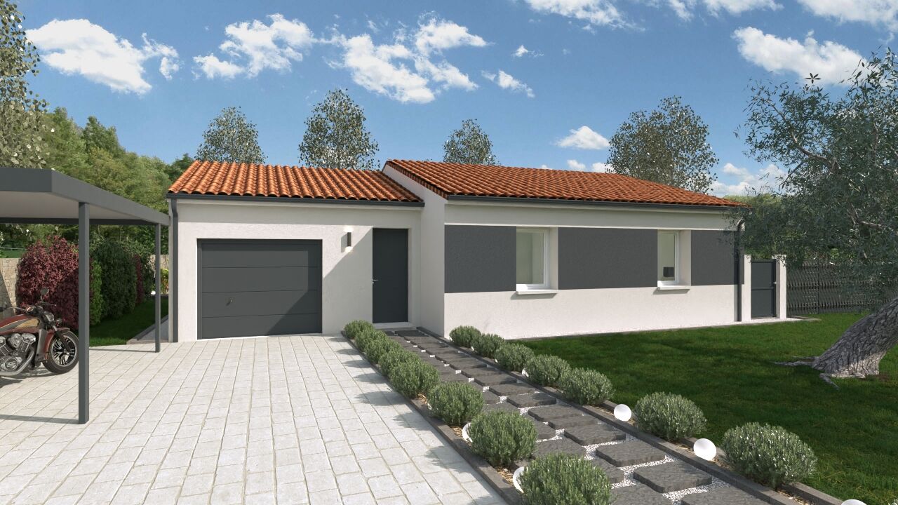 maison 87 m2 à construire à Chouppes (86110)