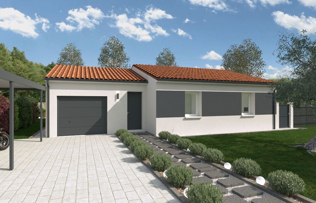 maison 87 m2 à construire à Chouppes (86110)