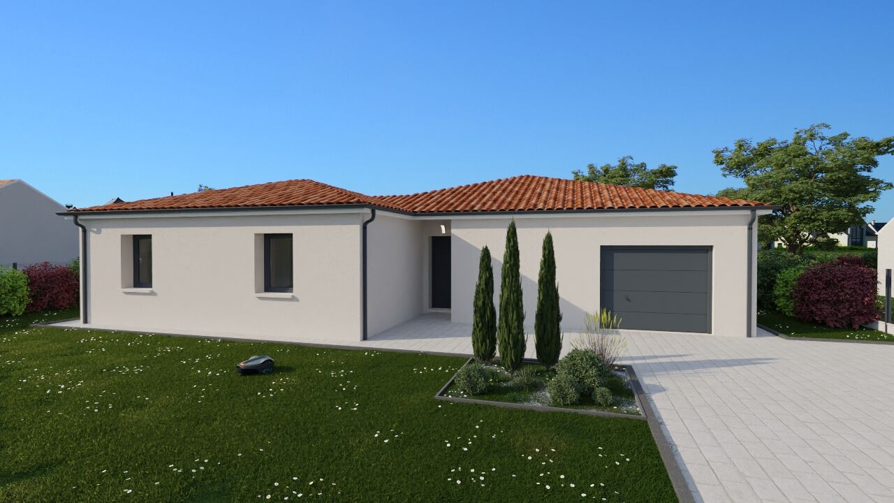 maison 118 m2 à construire à Chouppes (86110)