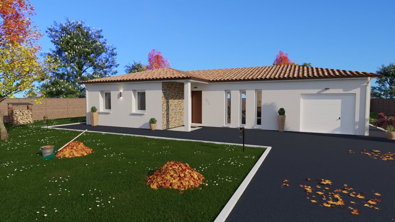 maison 102 m2 à construire à Cernay (86140)