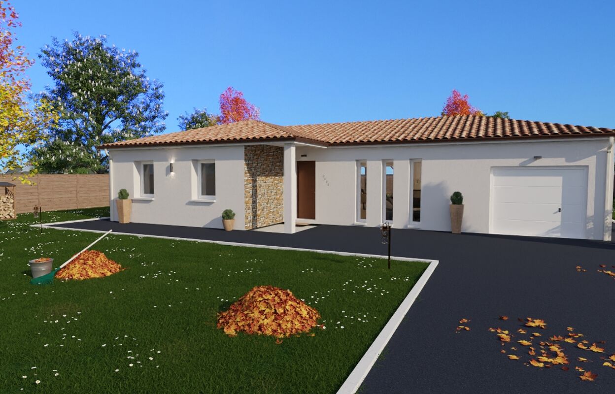 maison 102 m2 à construire à Cernay (86140)