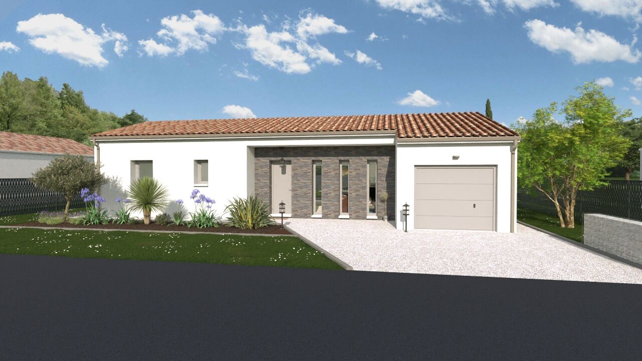 maison 89 m2 à construire à Cernay (86140)