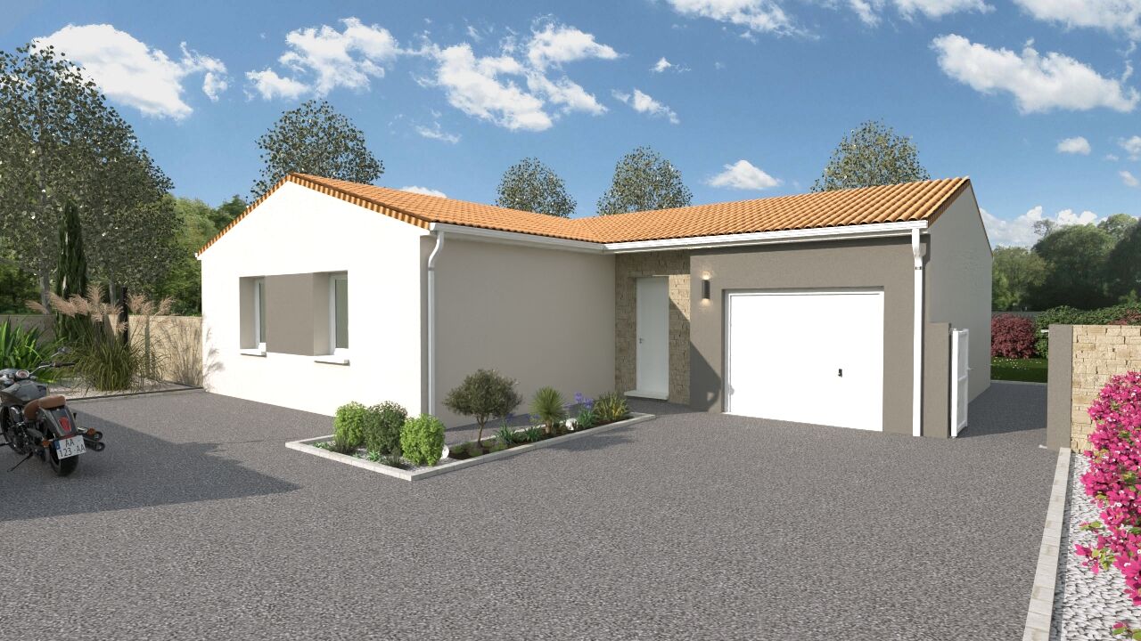 maison 76 m2 à construire à Usseau (86230)