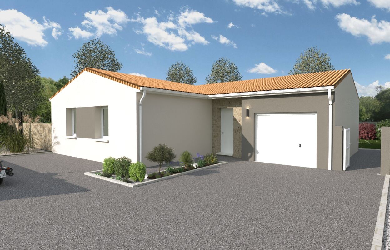 maison 76 m2 à construire à Usseau (86230)