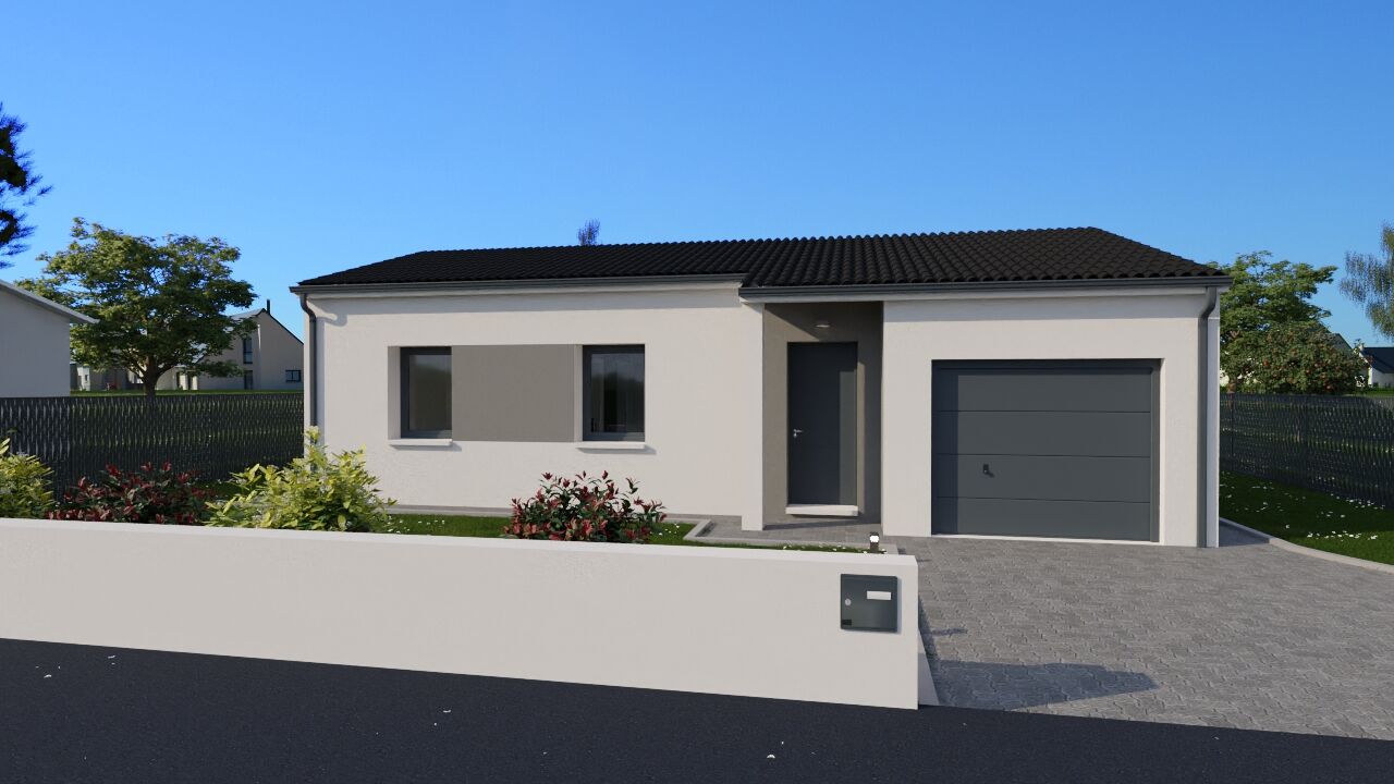 maison 61 m2 à construire à Mirebeau (86110)