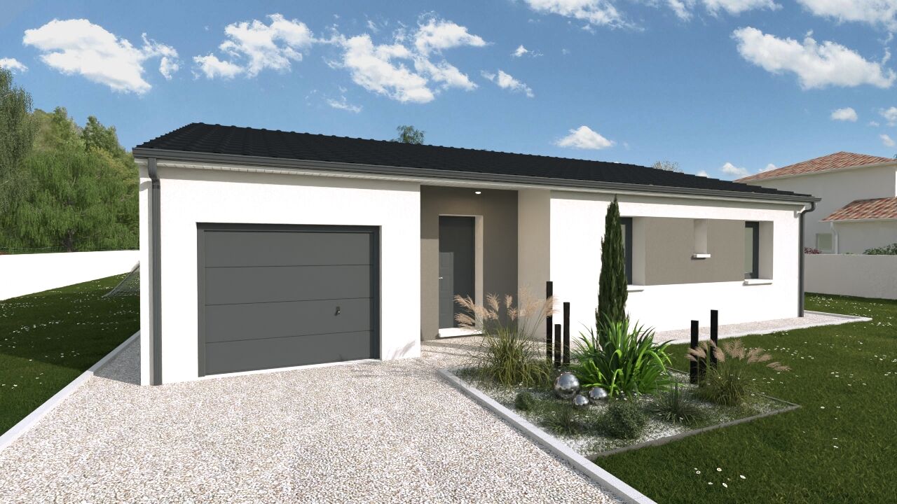 maison 93 m2 à construire à Dissay (86130)