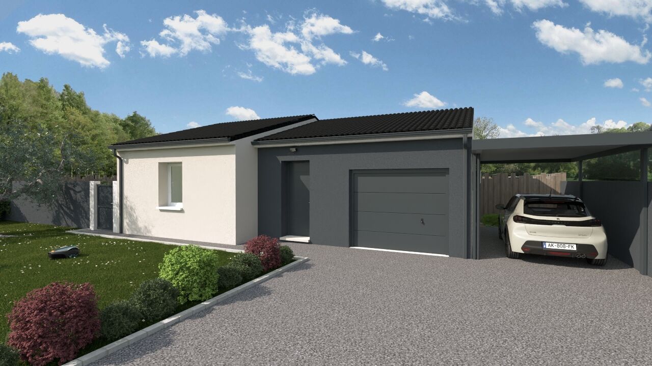 maison 62 m2 à construire à Vicq-sur-Gartempe (86260)