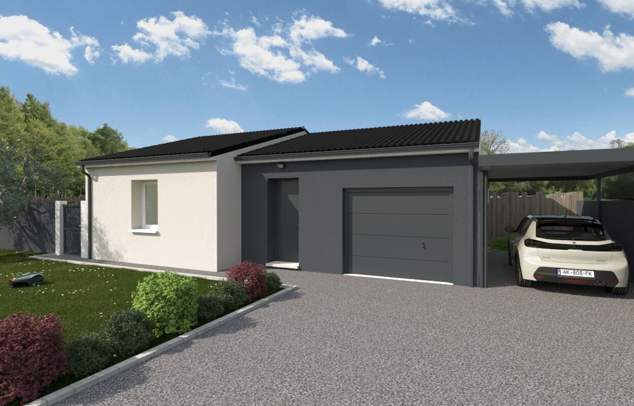 maison 62 m2 à construire à Vicq-sur-Gartempe (86260)