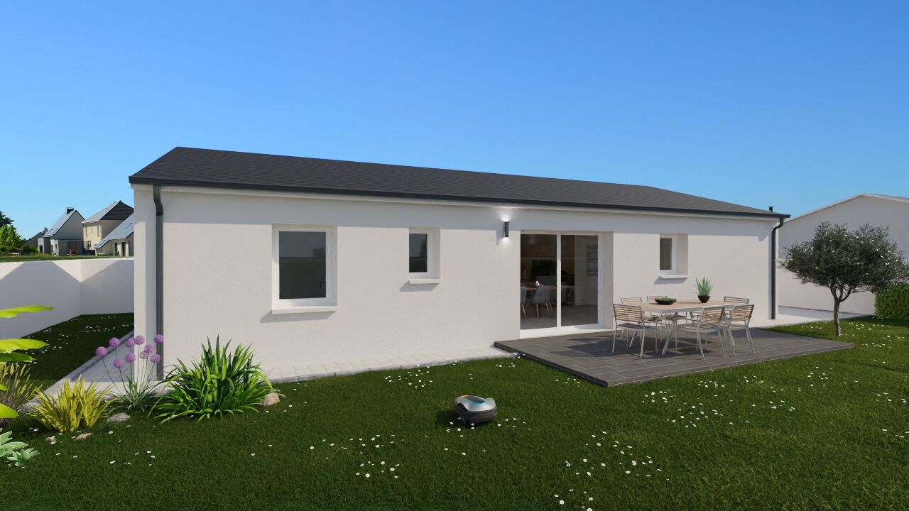 maison 89 m2 à construire à Beuxes (86120)