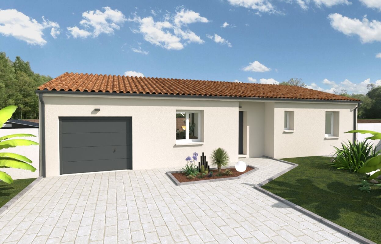 maison 93 m2 à construire à Martaizé (86330)