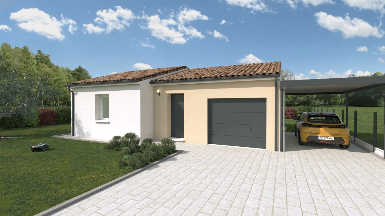 maison 62 m2 à construire à Loudun (86200)