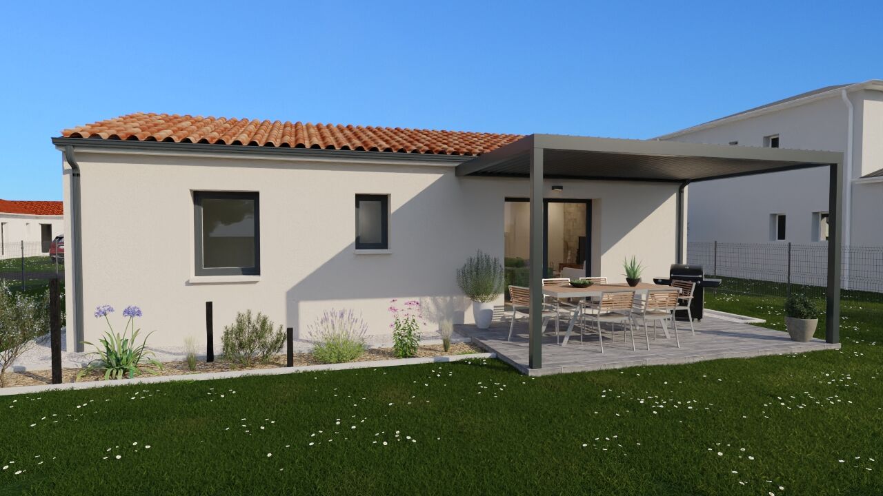 maison 65 m2 à construire à Usson-du-Poitou (86350)