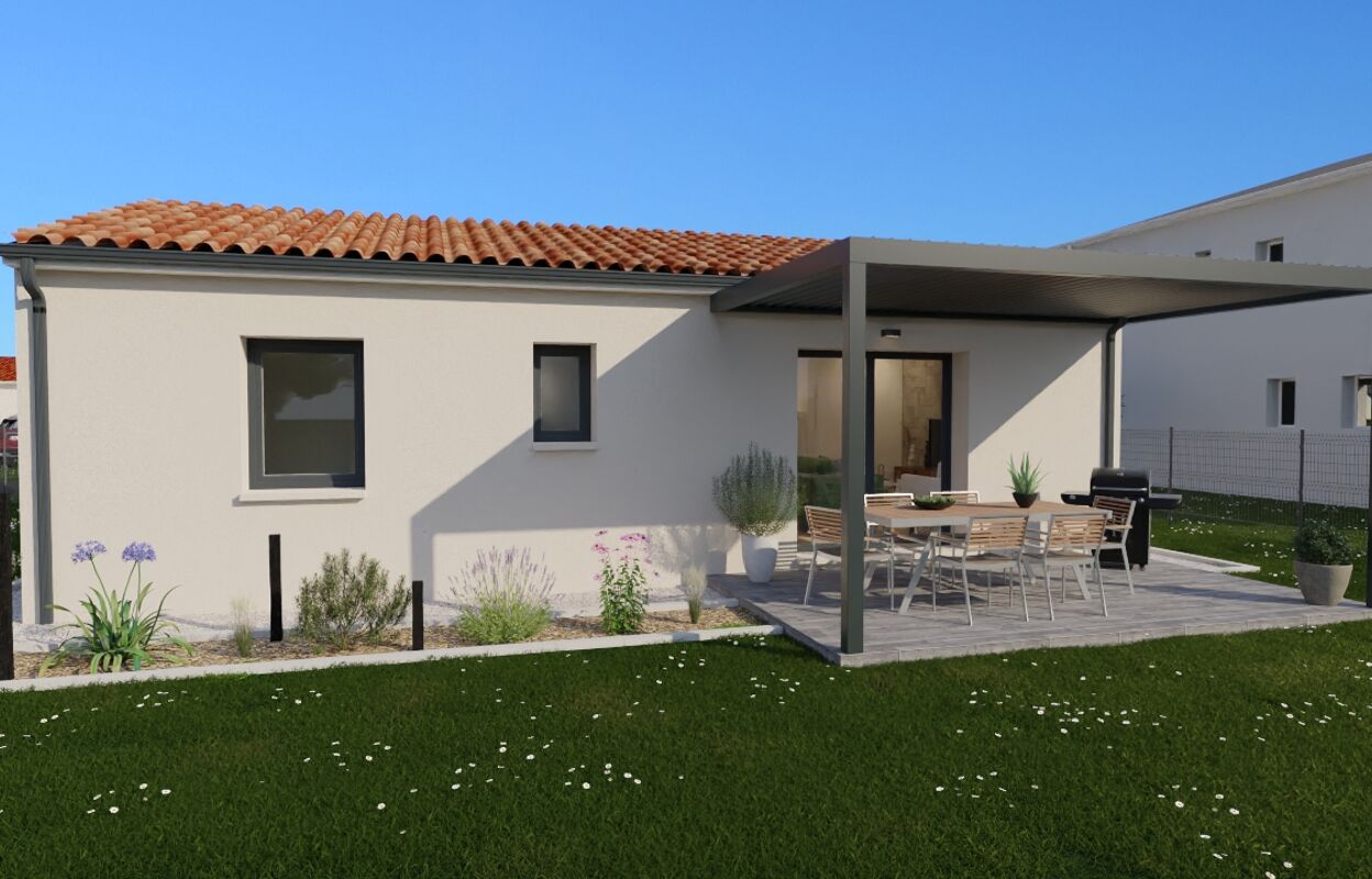 maison 65 m2 à construire à Usson-du-Poitou (86350)