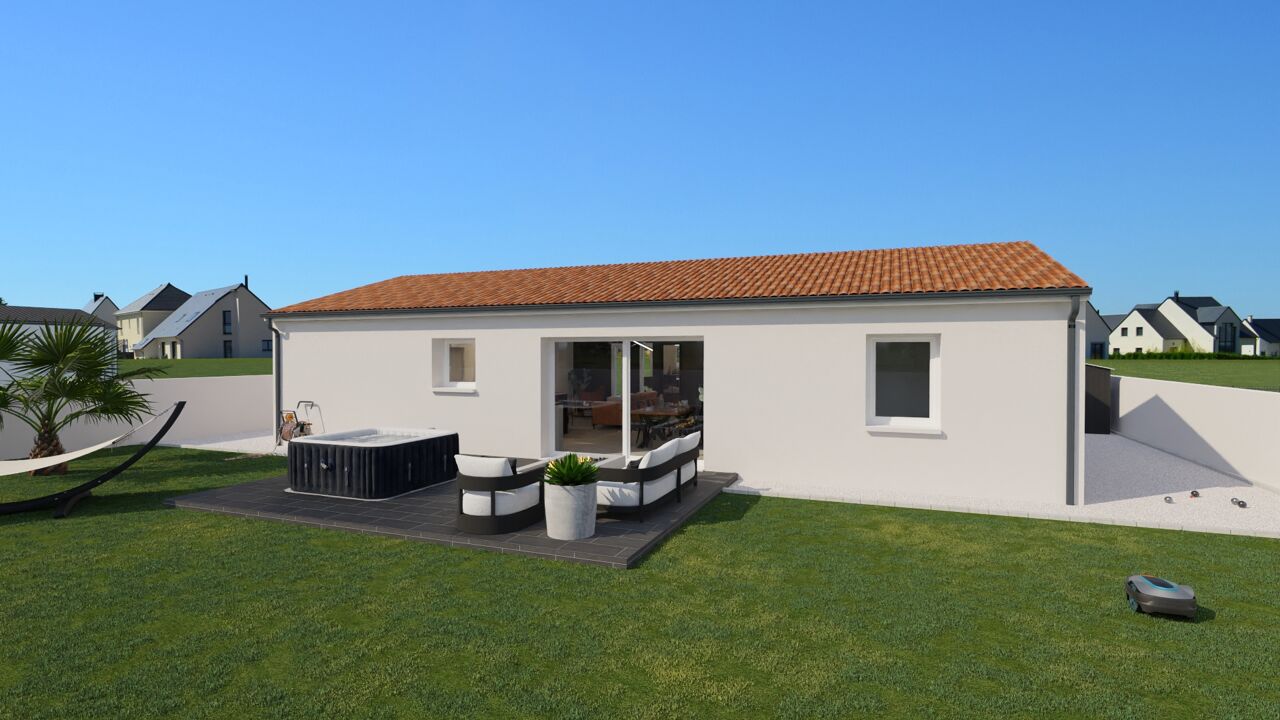 maison 92 m2 à construire à Usson-du-Poitou (86350)