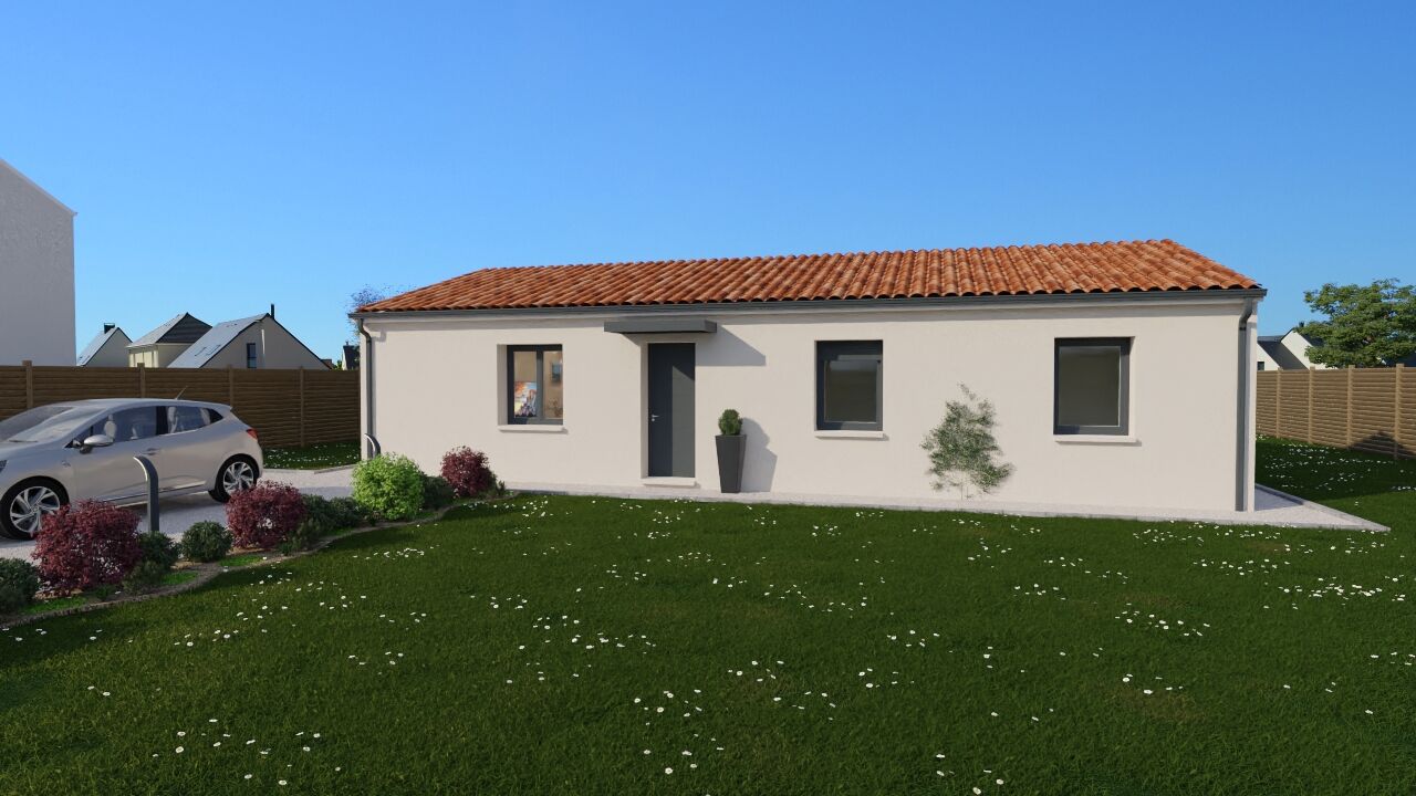 maison 90 m2 à construire à Couhé (86700)