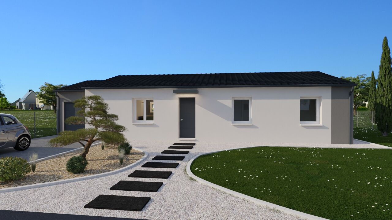 maison 90 m2 à construire à Moncontour (86330)