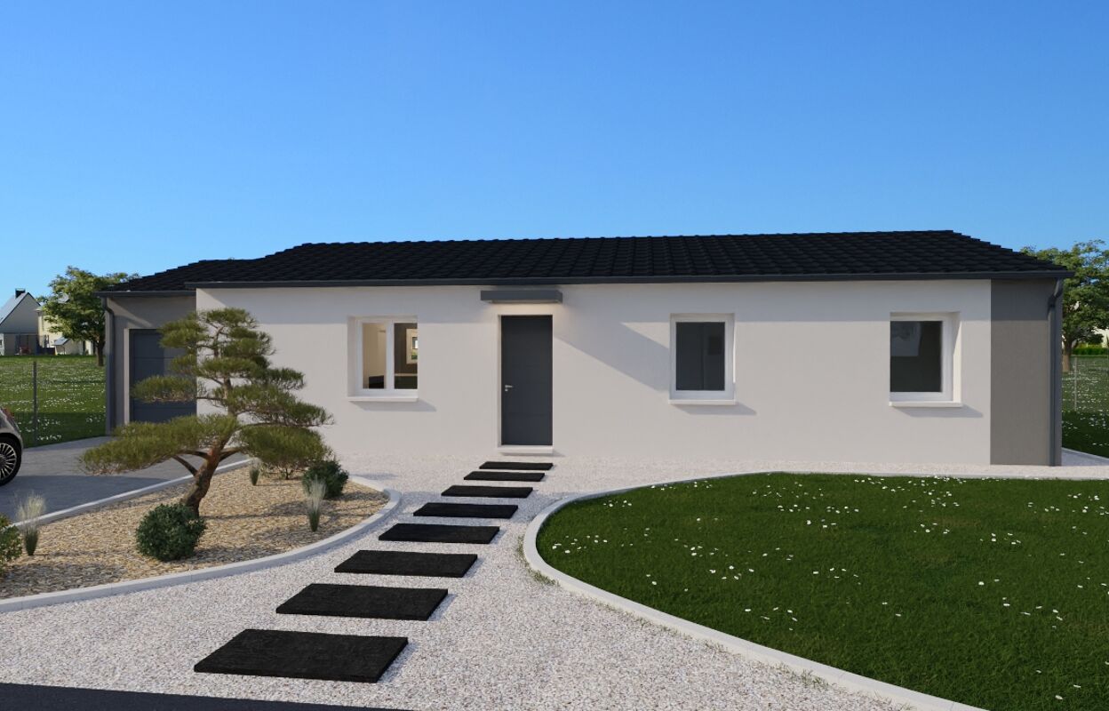 maison 90 m2 à construire à Moncontour (86330)