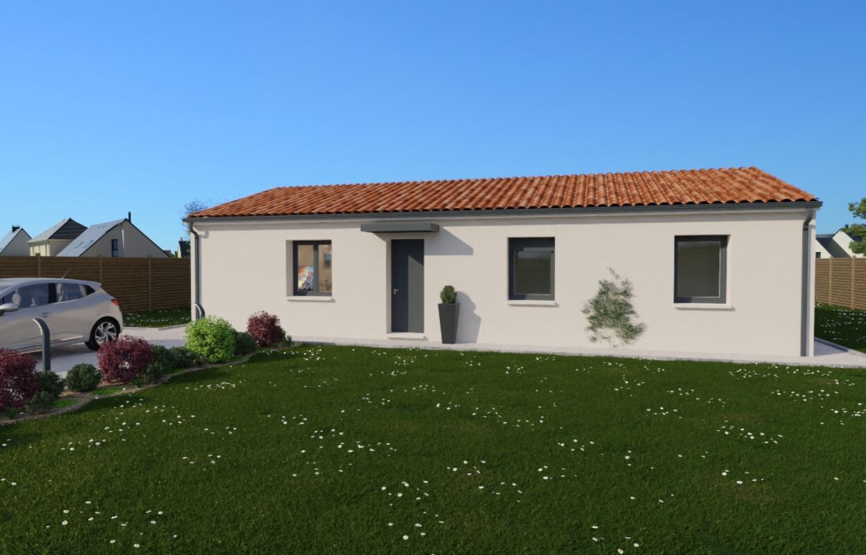 maison 90 m2 à construire à Nieuil-l'Espoir (86340)